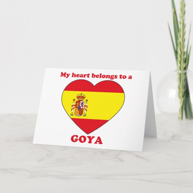 Goya Helgkort (Framsida)