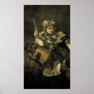 Goya - Judith och Holofernes 1821 Poster
