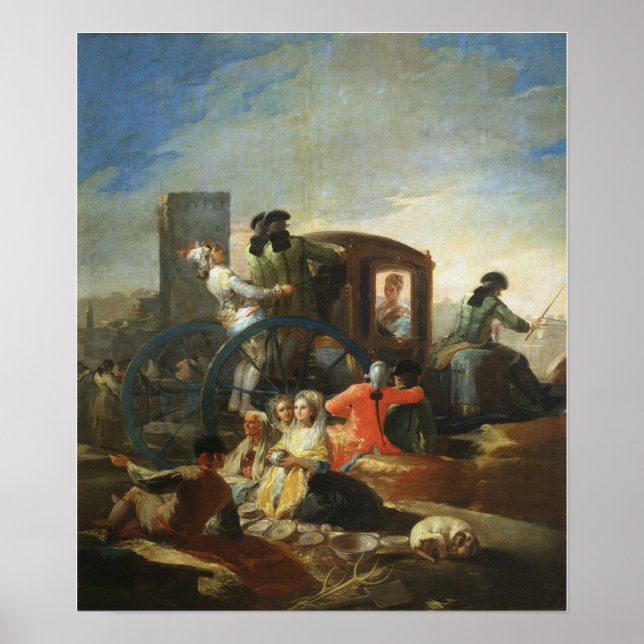 Goya - Keramikhandlare 1779 Poster (Framsidan)