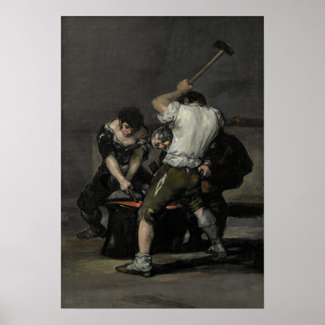 Goya - Kuznitsa 1815 Poster (Framsidan)