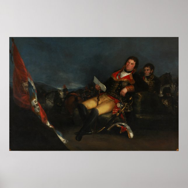 Goya - Manuel Godoy hertig av Alcudia Poster (Framsidan)