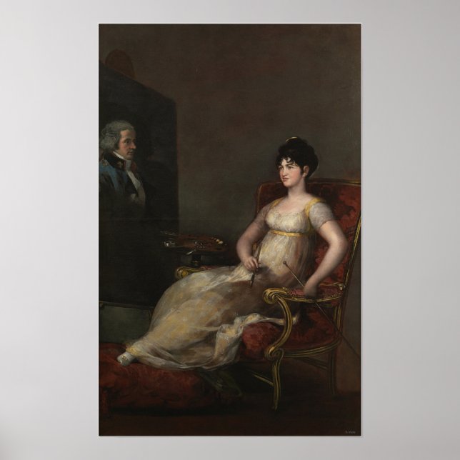 Goya - Maria Tomaso De Palafox 1804 Poster (Framsidan)