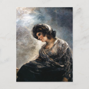 Goya, Milkmaid of Bordeaux 182527 Oil on canva Vykort