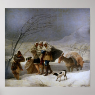 Goya - Mor eller vinter 1786 Poster