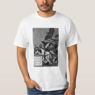 Goya som sömnen av resonerar, producerar monster t-shirt
