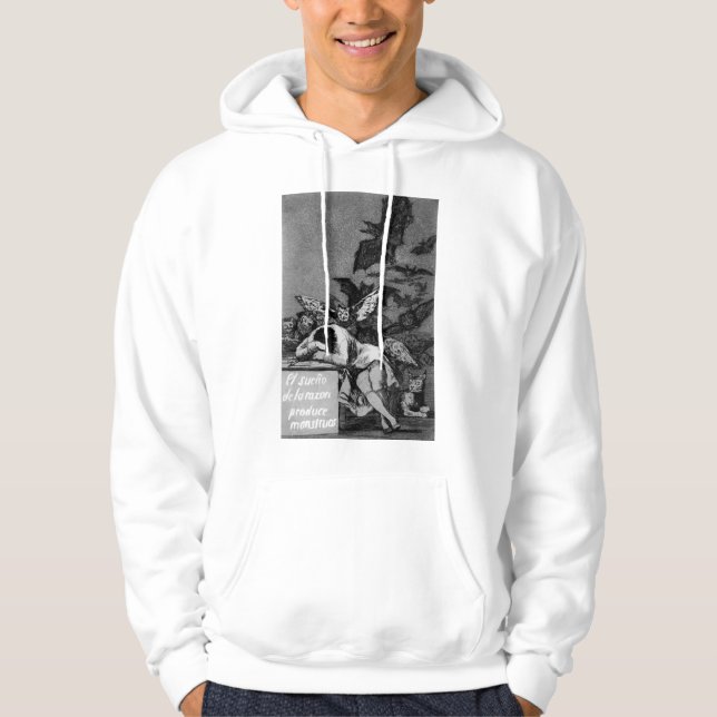 Goya som sömnen av resonerar, producerar tröja med luva (Framsida)