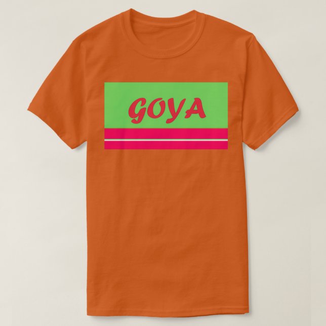 Goya T Shirt (Design framsida)