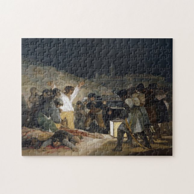 Goya Third of May Puzzle Pussel (Horisontell)