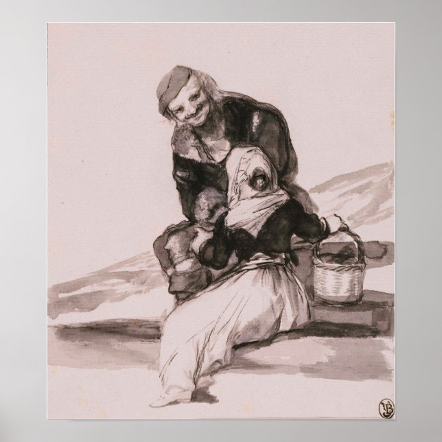 Goya - var uppmärksam på råden poster (Framsidan)