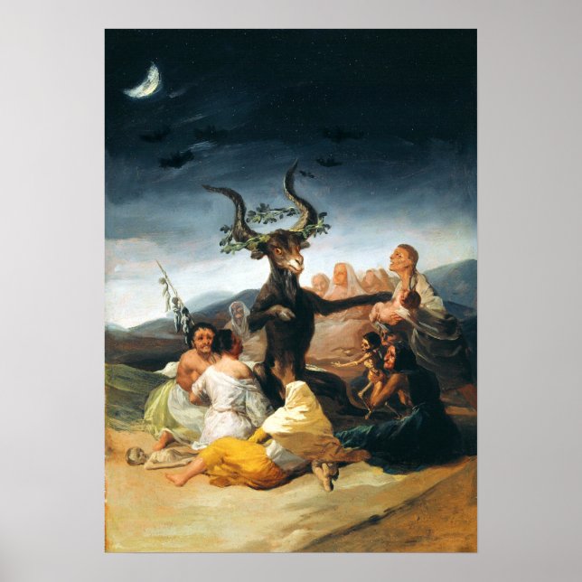 Goya Witches Sabbath Poster (Framsidan)