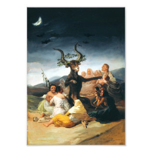 Goya Witches Sabbath Skriv ut Fototryck