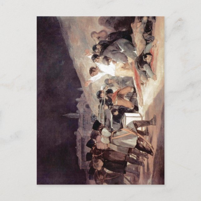 Goya y Lucientes, Francisco de Erschie? ungderAuf Vykort (Framsida)