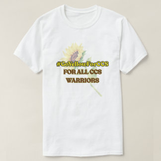 #GoYellowForCCS - All CCS Warriors Tshirt T Shirt