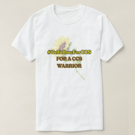 #GoYellowForCCS - CCS Warrior Tshirt T Shirt