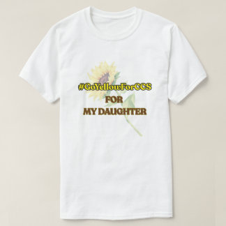 #GoYellowForCCS - dottertröja T Shirt