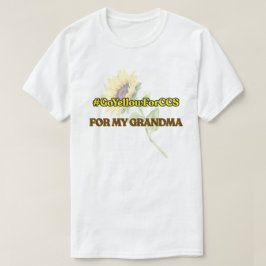 #GoYellowForCCS - Grandma Tshirt T Shirt