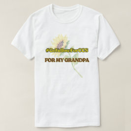#GoYellowForCCS - Grandpa Tshirt T Shirt