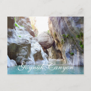 Göynük Canyon, Kemer, Antalya, Turkiet Vykort