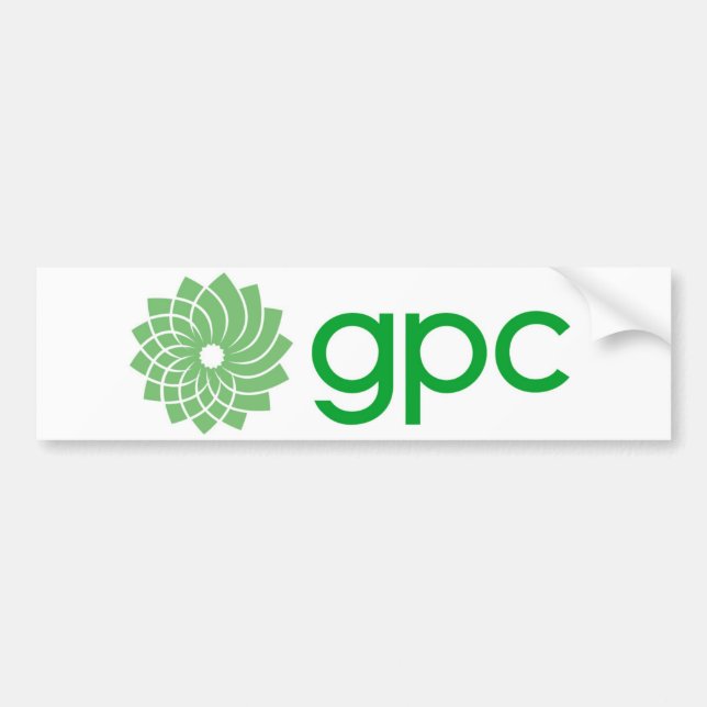 GPC-Logotyp Bildekal (Framsidan)