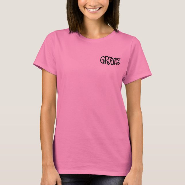 GPJams musiker Tee Shirt (Framsida)