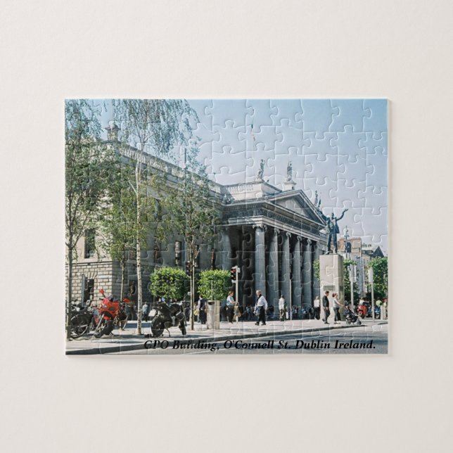 GPO O'Connell Street Dublin Irland Pussel (Horisontell)