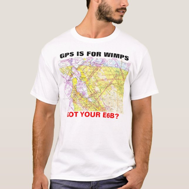 GPS ÄR FÖR WIMPST-tröja Tee (Framsida)