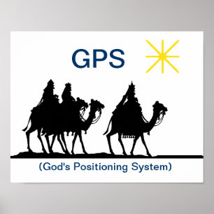 GPS Christian Jul Poster