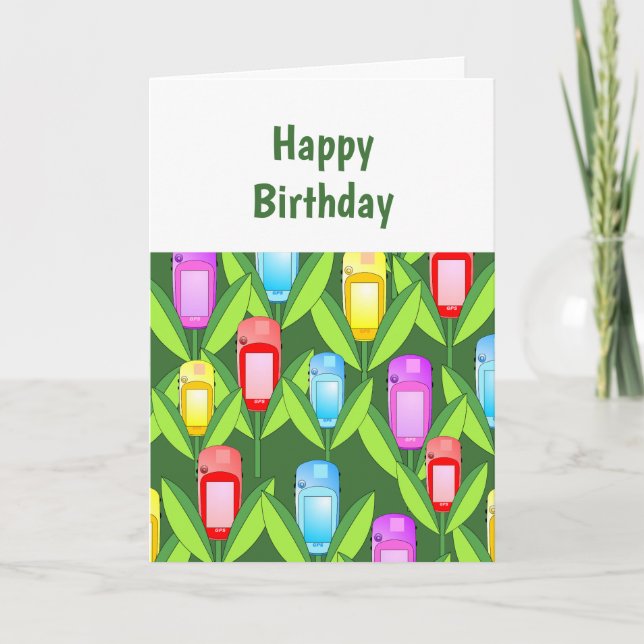 GPS Flowers Kort (Framsida)