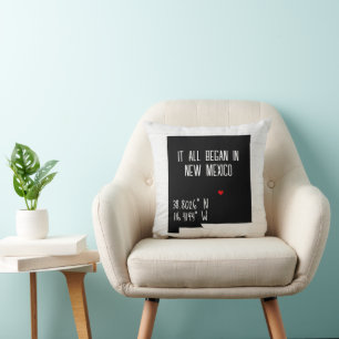 GPS-koordinater för new mexico Kudde