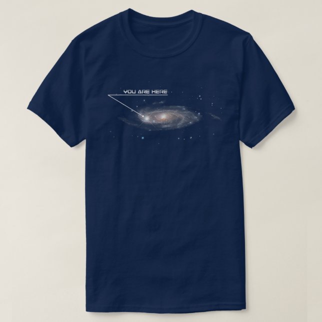 GPS-skämtning för lusaxyplats T Shirt (Design framsida)