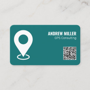 GPS-tjänster QR Visitkort
