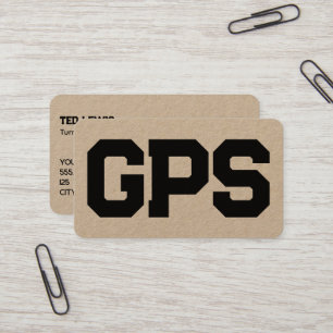GPS-tjänster Visitkort