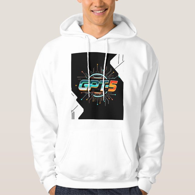 GPT 5 modernt designmall för logotyp T-Shirts Hoodie (Framsida)