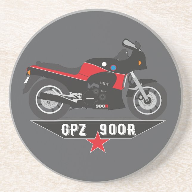 GPZ900R Biker Motorrad Underlägg (Framsidan)
