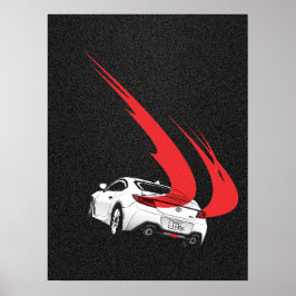 GR86 Touge Ljus Poster