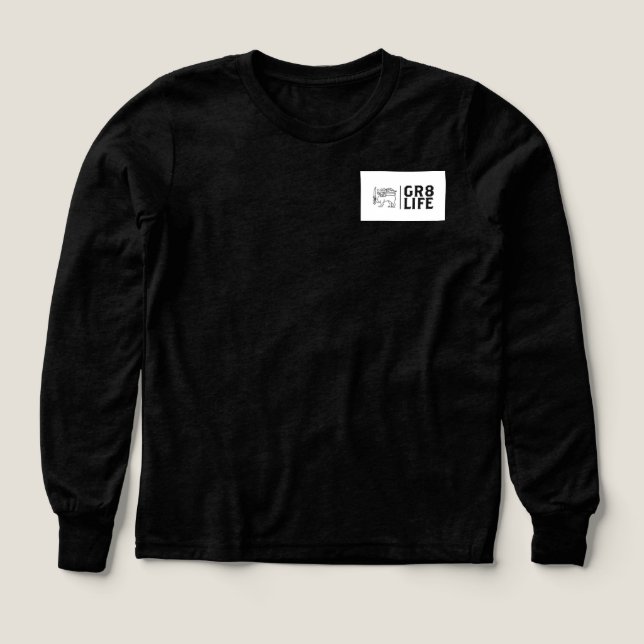 GR8 Life-Varger T Shirt (Design framsida)