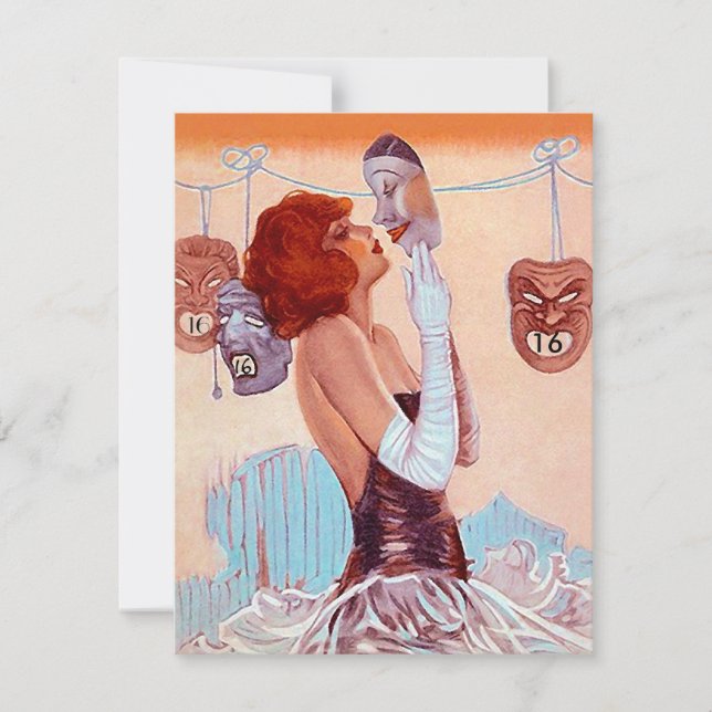 GR8 SWEET SIXTEEN 16 INBJUDANDE AV TESTNITPART INBJUDNINGAR (Framsida)