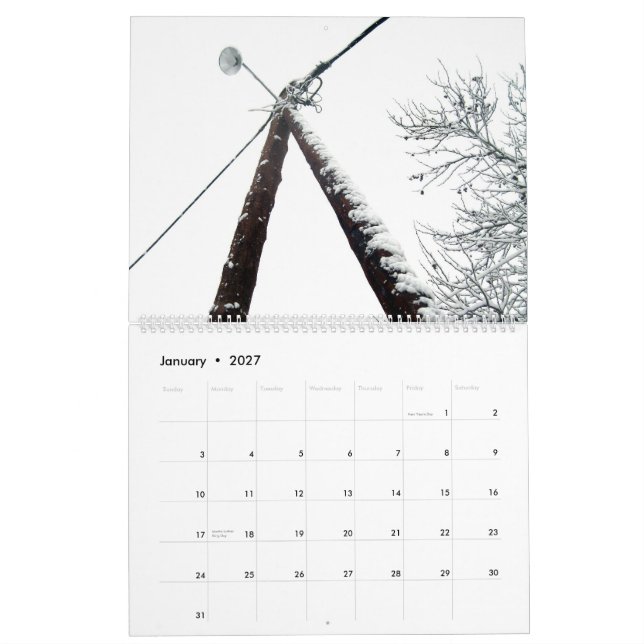 GR - 4 säsonger (15 månader) Kalender (Jan 2027)