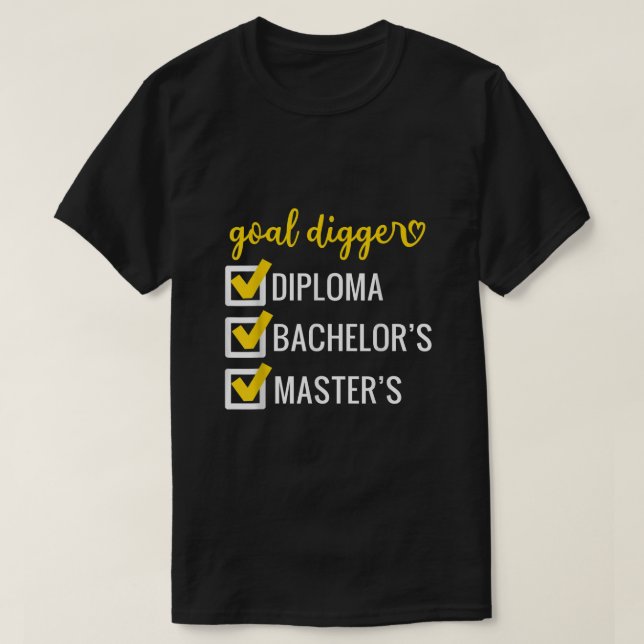 GR för referensdigger för inspirationcitattecken T Shirt (Design framsida)