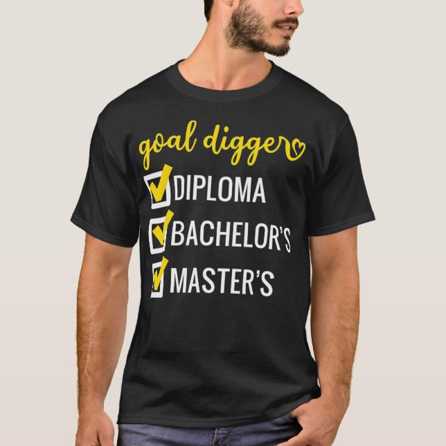 GR för referensdigger för inspirationcitattecken T Shirt (Framsida)