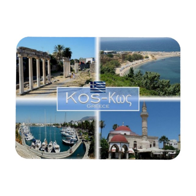 GR Grekland - Kos - Magnet (Horisontell)