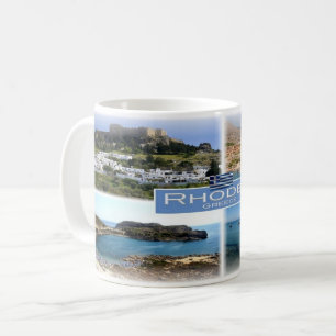 GR Grekland - Rhodos - Kaffemugg