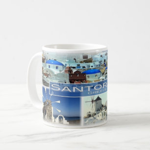 GR Grekland - Santorini - Kaffemugg