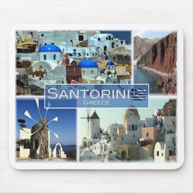 GR Grekland - Santorini - Musmatta (Framsidan)