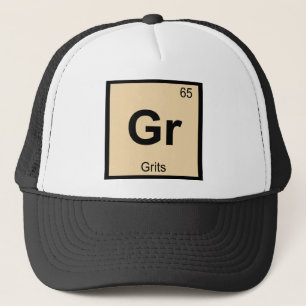 Gr - Grits Chemistry Periodic Bord Symbol Keps