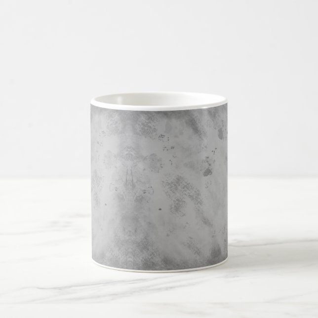 Grå betongtextur bakgrund rustic distressed kaffemugg (Center)
