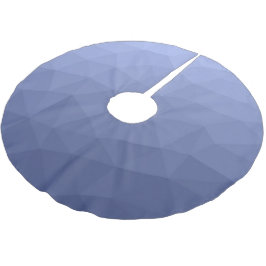 Grå blå gradient geometriskt nätmönster julgransmatta borstad polyester