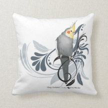 Grå cockatiel