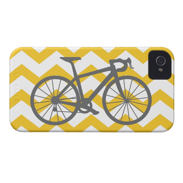 Grå cykeliphone case Case-Mate iPhone skal (Baksidan Horisontell)