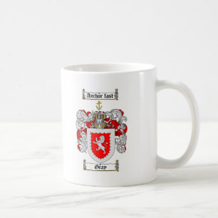GRÅ FAMILJVAPENSKÖLD - GRÅ VAPENSKÖLD KAFFEMUGG